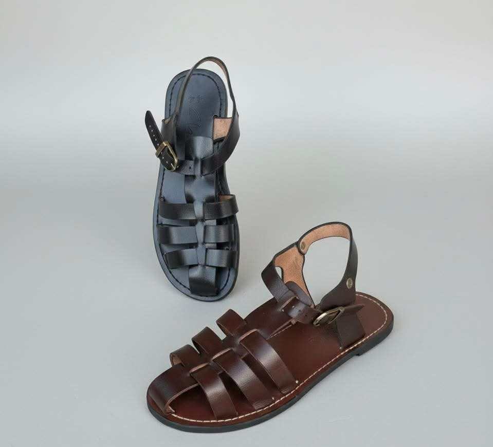 Sandales en cuir élégantes