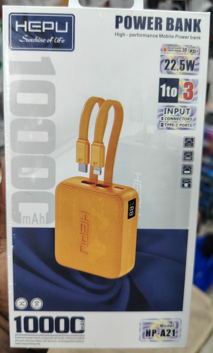 Power Bank 10000mAh HEPU