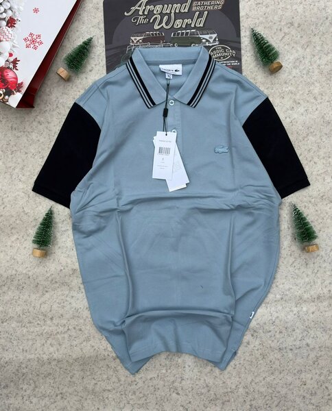 Polo homme bicolore élégant