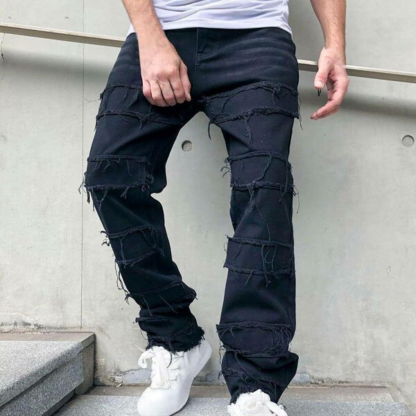 Jeans déchirés homme moderne