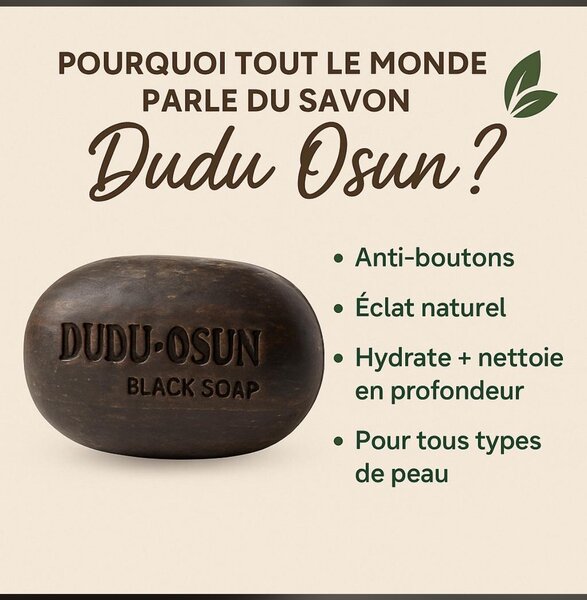 Dudu-Osun Savon Noir Naturel