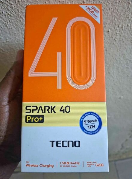 Tecno Spark 40 Pro+