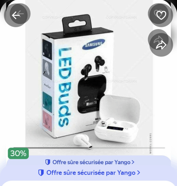 Écouteurs Sans Fil Samsung