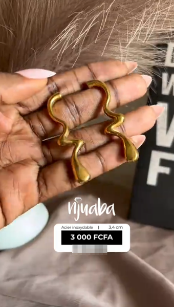 Boucles d'oreilles bijoux femmes