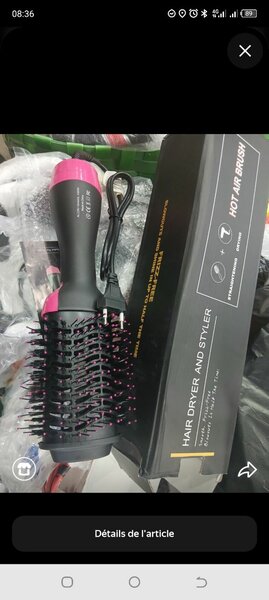 Brosse Sèche-Cheveux 1200W