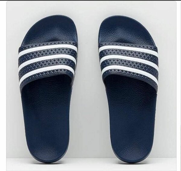 Tongs confort bleu marine