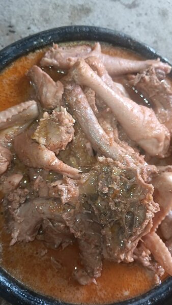 Soupe de pondeuse épicé