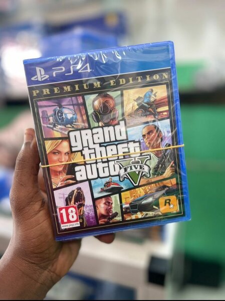 CD de GTA V sur ps4