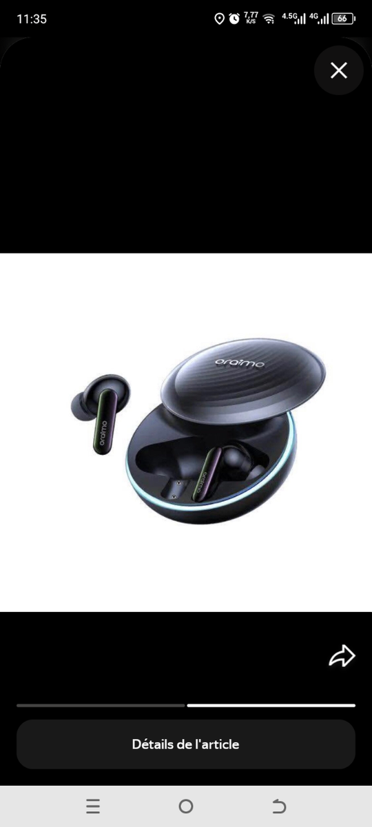 Écouteurs sans fil Oraimo