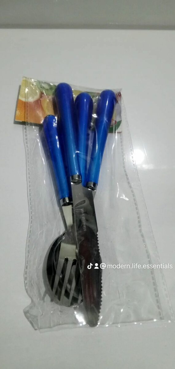 4 in 1 cutlery  in rubber