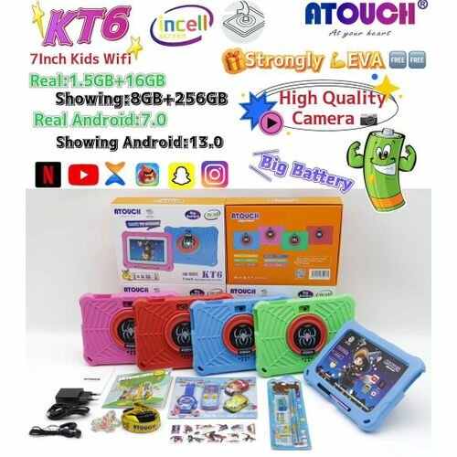 Tablette Enfant ATOUCH KT6 7''