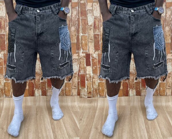 Shorts en jean décontractés