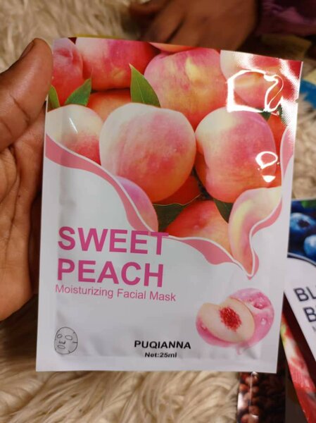 Masque Visage Pêche Hydratant