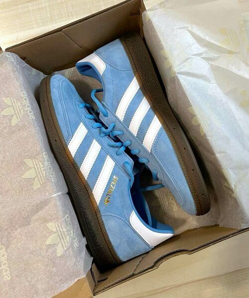 Baskets Adidas bleues unisexes