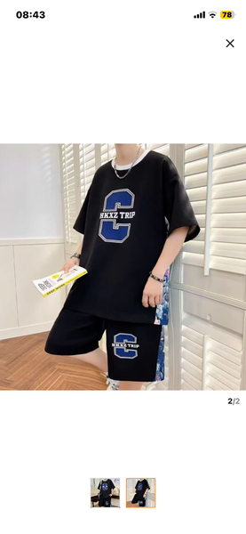 Ensemble Sport Homme Noir