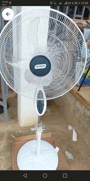 Ventilateur smart télécommande 20 pouce