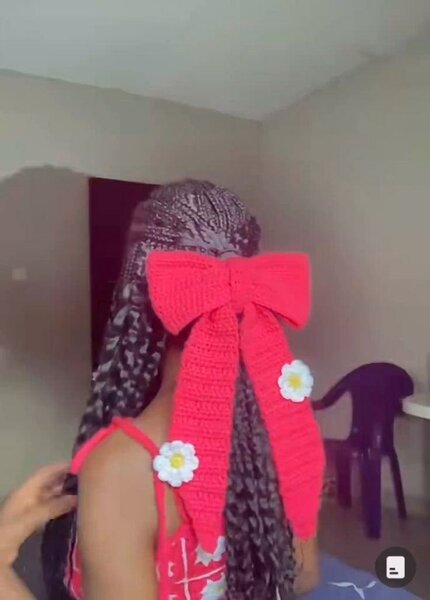 Noeud Cheveux en Crochet