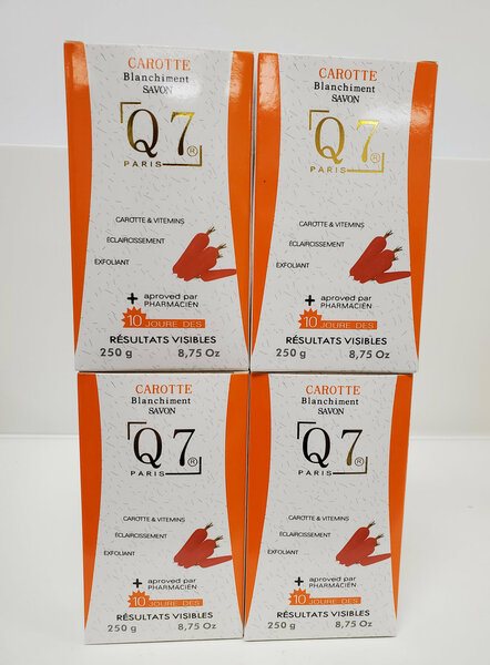 Q7 Carrot Beauty Soap