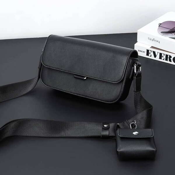 Sac bandoulière en cuir élégant