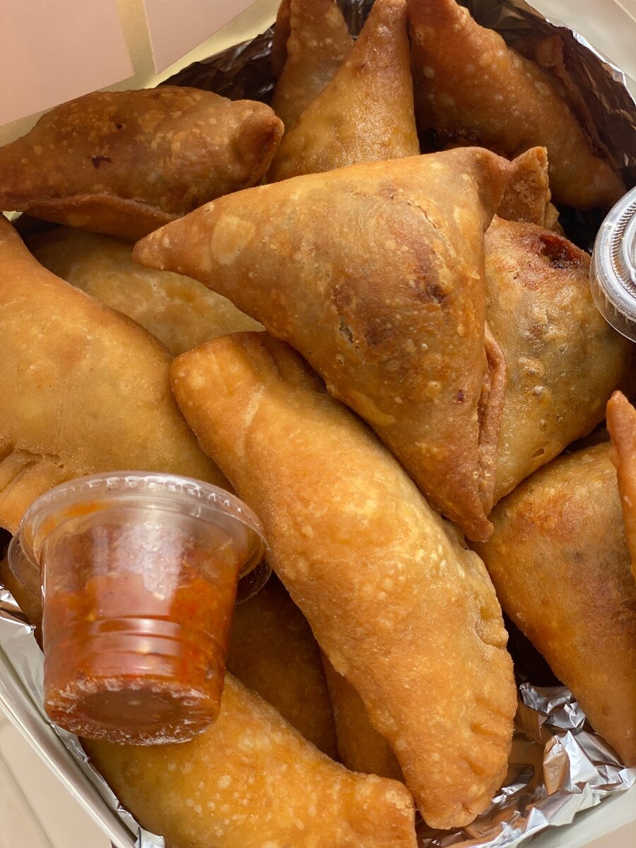 Pastel  de Samoussas