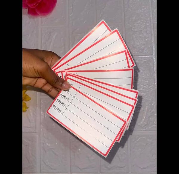 Rouleau d'étiquettes de livraison