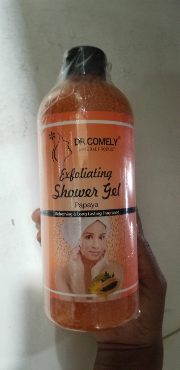 Exfoliating body wash