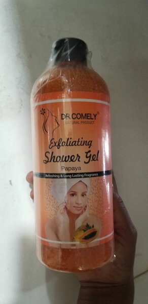 Exfoliating body wash