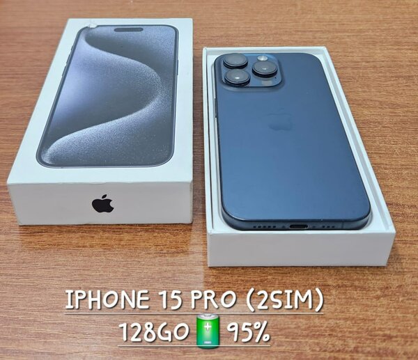 iPhone 15 Pro 2SIM 128Go