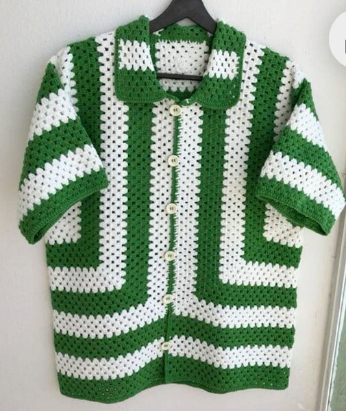 Polo tricoté pour homme