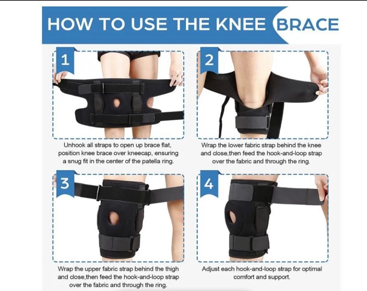 Knee brace support