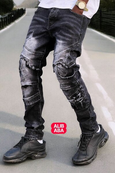 Jean Skinny Homme Déchiré