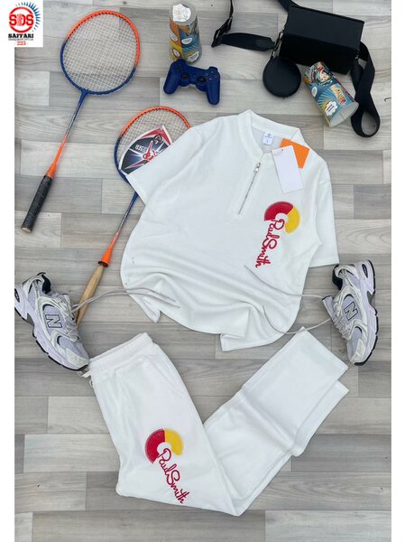 Ensemble de jogging blanc élégant