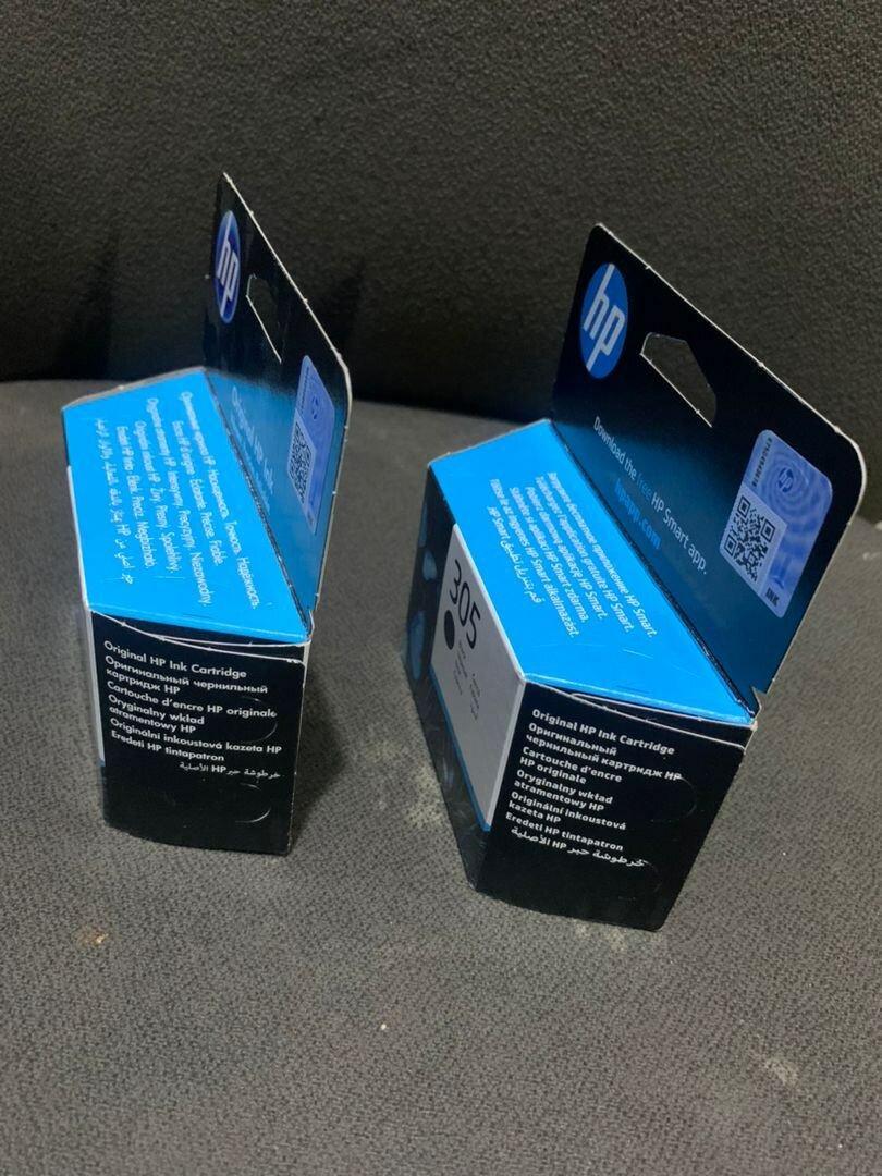 HP 305 DESKJET INK TRICOLOUR/BLACK PAIR CARTRIDGES (2710)