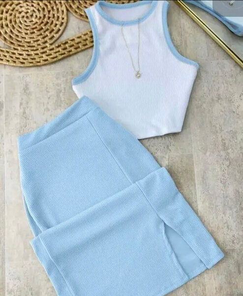 Ensemble débardeur et jupe