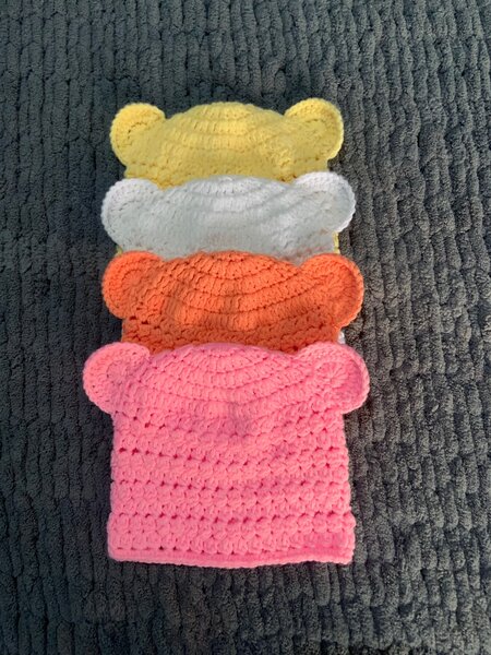 Crochet baby hat