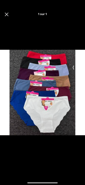 LOT DE 06 CALEÇONS SANS TRACE