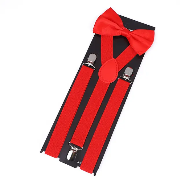 Bretelles + noeud papillon