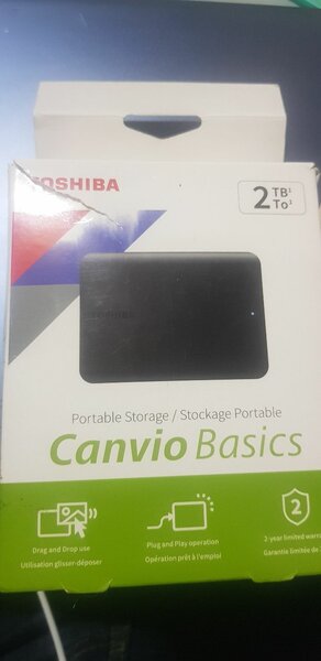 Disque dur externe Toshiba 2TB