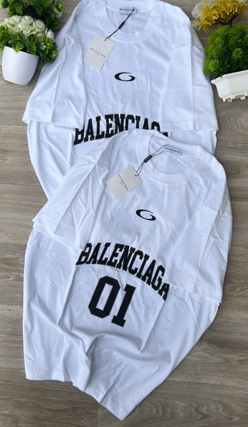T-shirt Balenciaga blanc