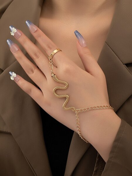 Bracelet serpent élégant