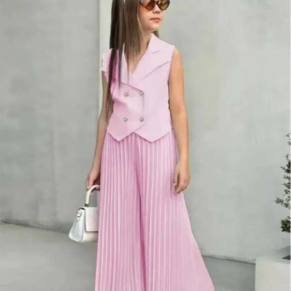 Ensemble rose chic enfant