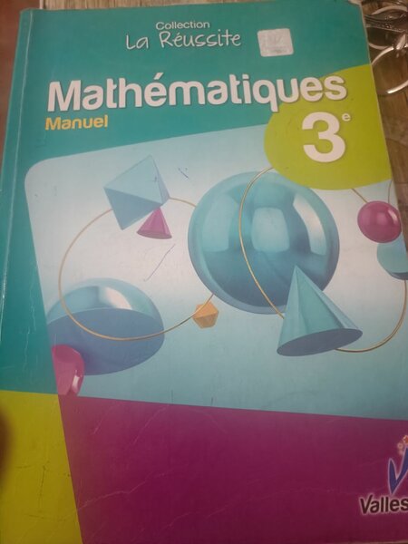 Manuel Mathématiques 3ème