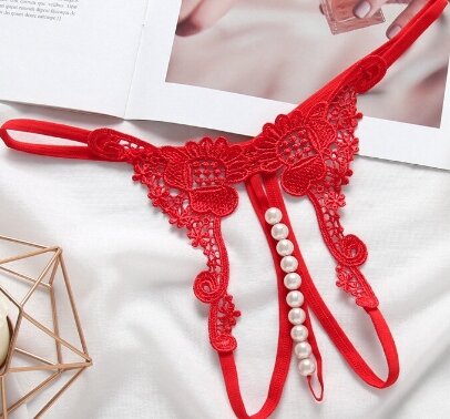  Höschen Kiss Me🤤 Rouge perlé