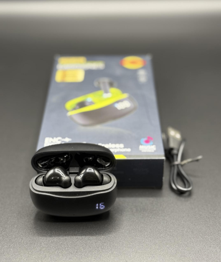 At08 Ultra ENC sensor bass earbuds Long battery earphones