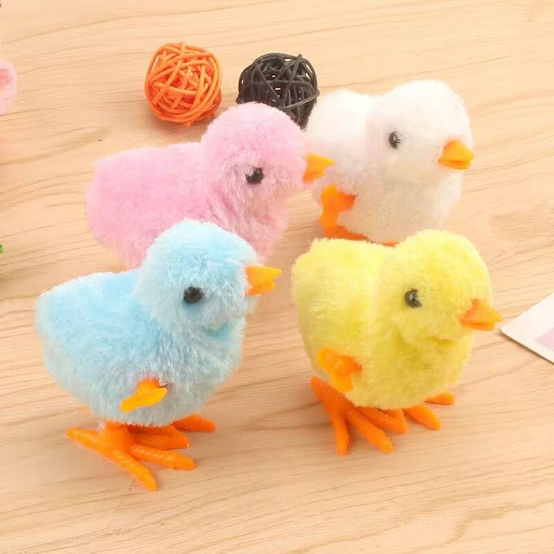 Poussins à Ressort en Peluche