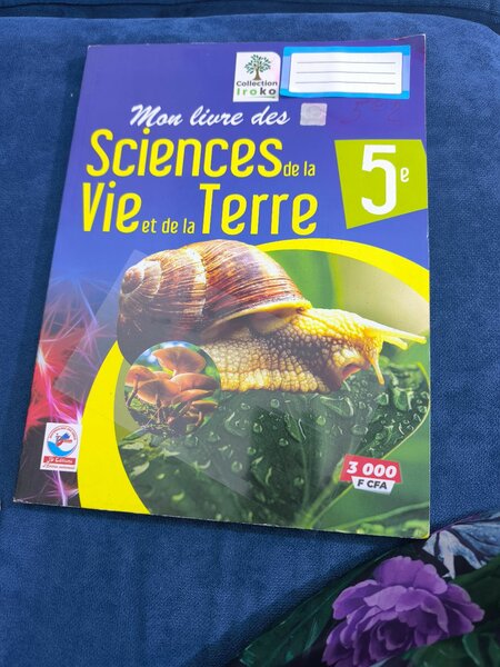 Livre Sciences Vie 5e