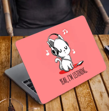 Yeah I am Listing - Laptop Skin Vinyl Sticker Decal, 13 13.3 14 15 15.4 15.6 inch Laptop Skin Sticker Cover Art Decal Protector Fits All Laptops