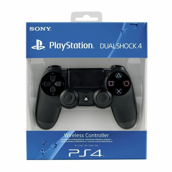 Manette PS4  Jet Black (Noir