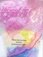 Bath Shawor caps plastic 3pcs in 1pack