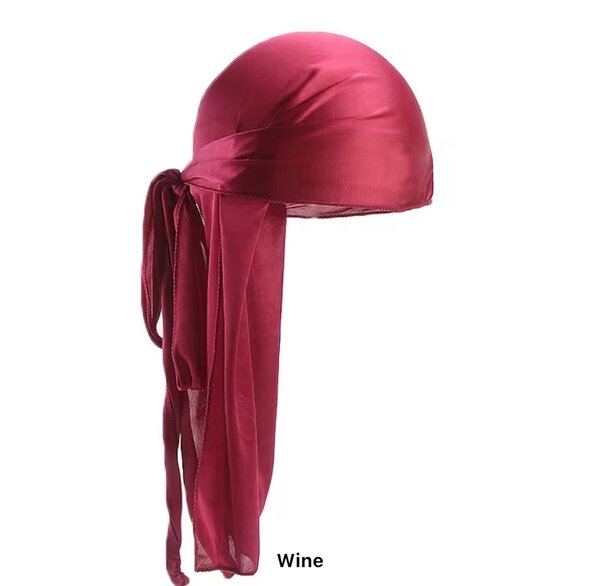 Durag  rouge bordeau + cadeau